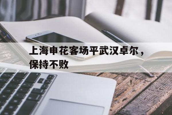 上海申花客场平武汉卓尔，保持不败